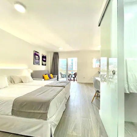 Standard Studio, Wifi, Rooftop Pool That Has A Beautiful Ocean View In Puerto De La Cruz Lägenhet Puerto de la Cruz (Tenerife)