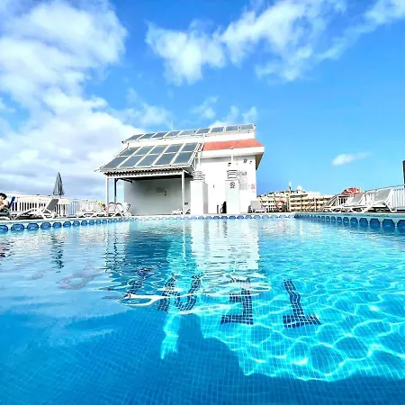 Standard Studio, Wifi, Rooftop Pool That Has A Beautiful Ocean View In Puerto De La Cruz Lägenhet Puerto de la Cruz (Tenerife)
